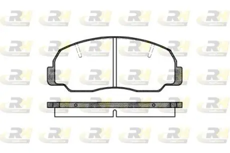 217810 Тормозные колодки дисковые ROADHOUSE підбір по vin на Brocar