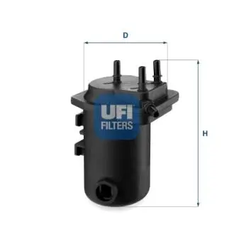 2409800 Паливний фільтр UFI підбір по vin на Brocar