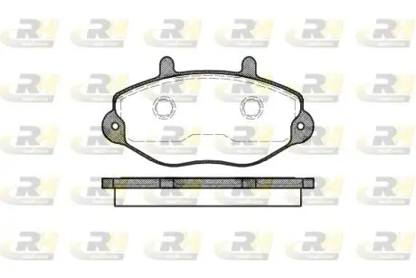 239200 Колодки передние T15 ROADHOUSE подбор по vin на Brocar