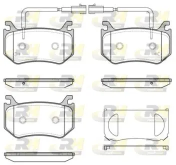 2171502 Комплект тормозных колодок ROADHOUSE підбір по vin на Brocar