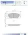 FO892981 KLOCKI HAMULCOWE TOYOTA CAMRY 17.6MM WVA24350 KPL FOMAR FOMAR підбір по vin на Brocar
