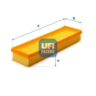 3002500 Воздушный фильтр UFI підбір по vin на Brocar