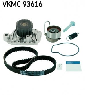 VKMC93616 Комплект (ремень + ролик+помпа) SKF подбор по vin на Brocar