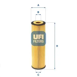 2515500 Масляний фільтр UFI підбір по vin на Brocar