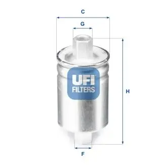 3175000 Фільтр палива UFI підбір по vin на Brocar