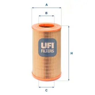 2752400 Воздушный фильтр UFI підбір по vin на Brocar