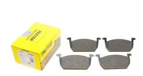 2263101 Колодки гальмівні (передні) Audi A1 18-/Seat Leon 12-/Ibiza/VW Polo 17- (Mando) Q+ TEXTAR підбір по vin на Brocar