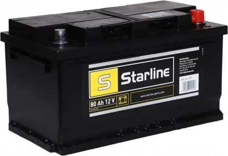 BASL80P Акумулятор STARLINE подбор по vin на Brocar