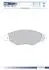 FO680981 KLOCKI HAMULCOWE SUBARU JUSTY, SUZUKI SWIFT KPL FOMAR FOMAR підбір по vin на Brocar