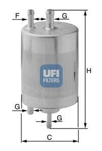 3184100 Топливный фильтр UFI підбір по vin на Brocar