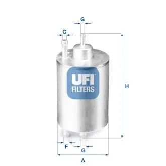 3184100 Топливный фильтр UFI подбор по vin на Brocar