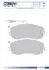 FO893781 KLOCKI HAMULCOWE PEUGEOT 807 06&gt; CITROEN C8 SZT FOMAR FOMAR підбір по vin на Brocar