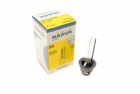 840423000 Автолампа D4S 42V 35W P32d-5 Xenon NARVA підбір по vin на Brocar