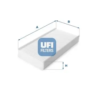 5322700 Фильтр салона UFI подбор по vin на Brocar