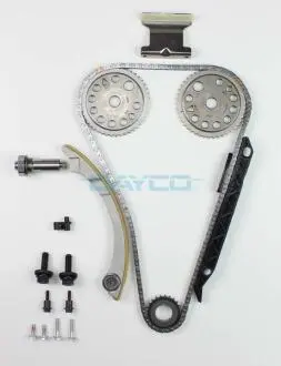 KTC1070 К-т ланцюга ГРМ (ланцюг +3 заспокоювача + 2 шестірні + натягувач + гвинти) ASTRA G, VECTRAC 0 DAYCO підбір по vin на Brocar