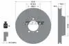 92149907 TARCZA HAMULCOWA PORSCHE P. 911 00-12 LE SZT TEXTAR TEXTAR підбір по vin на Brocar