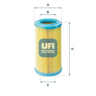 2740300 Воздушный фильтр UFI подбор по vin на Brocar