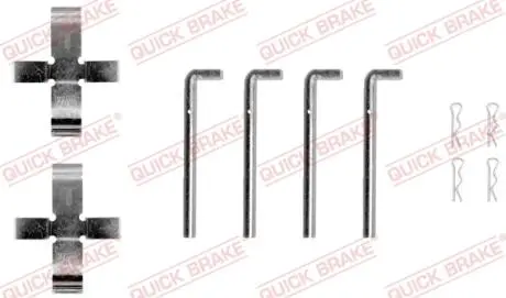 1090968 Комплектующие, колодки дискового тормоза QUICK BRAKE подбор по vin на Brocar
