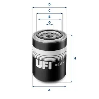 2325600 Масляный фильтр UFI подбор по vin на Brocar