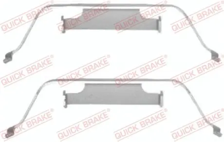 1091638 ZESTAW MONTAZOWY HAMULCA - KLOCKOW SZT QUICK BRAKE QUICK BRAKE подбор по vin на Brocar