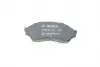 0986424610 Колодки тормозные (передние) Mazda 323 98-04 BOSCH підбір по vin на Brocar