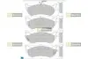 Тормозные колодки дисковые BD S424