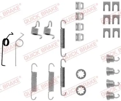 1050519 Монт. кпл гальм. колодок QUICK BRAKE підбір по vin на Brocar