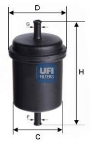 3151200 Топливный фильтр UFI подбор по vin на Brocar