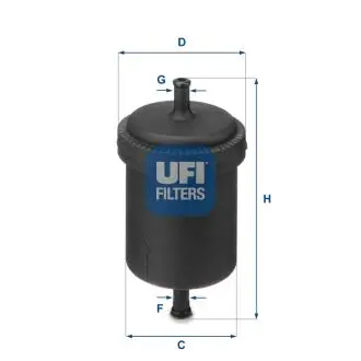 3151200 Топливный фильтр UFI підбір по vin на Brocar