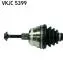 VKJC5399 POLOS NAPEDOWA KPL. AUDI 80 91-96 PRAWA SZT SKF SKF підбір по vin на Brocar
