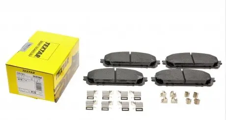 2207001 Колодки тормозные (передние) Jeep Cherokee 13- (Advics) Q+ TEXTAR подбор по vin на Brocar