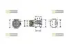 Комп-р кондиц. [OE XS4H19D629AA] FORD TRANSIT CONNECT / FIESTA / FOCUS DK STK0102