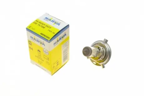 488983000 Автолампа H4 24V 75/70W P43t Heavy Duty NARVA підбір по vin на Brocar