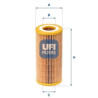 2504100 Масляный фильтр UFI подбор по vin на Brocar