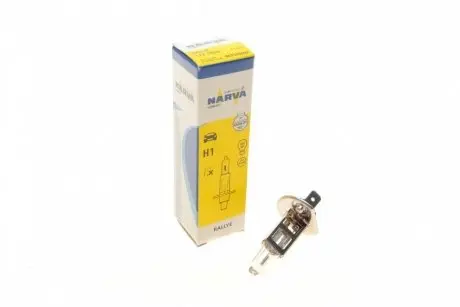 483503000 Автолампа H1 12V 100W P14.5s Rallye NARVA підбір по vin на Brocar