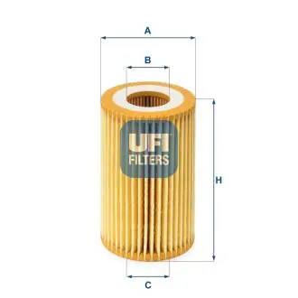 2502200 Масляный фильтр UFI подбор по vin на Brocar