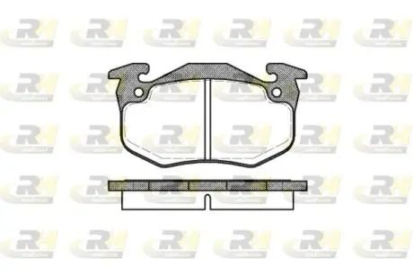 214480 Тормозные колодки дисковые ROADHOUSE подбор по vin на Brocar