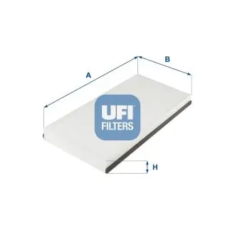5324700 Фильтр салона UFI подбор по vin на Brocar