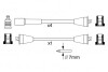0986357049 Дроти запалення, набір BOSCH підбір по vin на Brocar