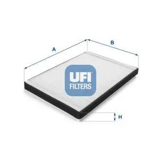 5306400 Фильтр салона UFI подбор по vin на Brocar