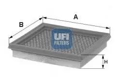 3030000 Воздушный фильтр UFI подбор по vin на Brocar