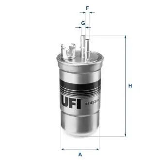 2443300 Фільтр палива UFI підбір по vin на Brocar
