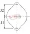 113943 Генератор Fiat Brava/Doblo/Punto/Lancia Lybra 1.9D/JTD 98- (12V/100A) CARGO підбір по vin на Brocar