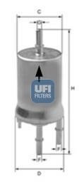 3185300 Топливный фильтр UFI подбор по vin на Brocar