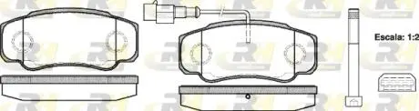 296102 Гальмівні колодки, к-кт. ROADHOUSE підбір по vin на Brocar