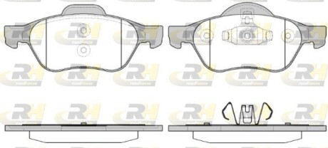 296240 Дисковые тормозные колодки ROADHOUSE подбор по vin на Brocar