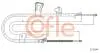 Трос стояночного тормоза лев задн TOYOTA YARIS all (дисковые тормоза) 02-05 92.17.1074