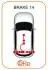 92115758 Трос стояночного тормоза лев задн OPEL CORSA C all (барабанные тормоза) 01- COFLE підбір по vin на Brocar
