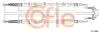 Трос стояночного тормоза задн OPEL ZAFIRA all 1.6-2.0-Dti2.0/2.2 (дисковые тормоза) 04- 92.11.5866