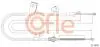 Трос стояночного тормоза TOYOTA: YARIS (F) LH 02- 1580/1380 mm 92.17.1076